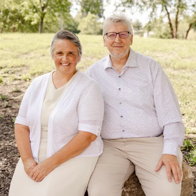 James & Gladys Yoder, pastor at Berea Christian Fellowship